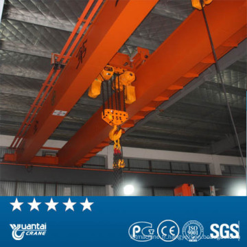 Manuellement les prix main exploité Double poutre Overhead Crane